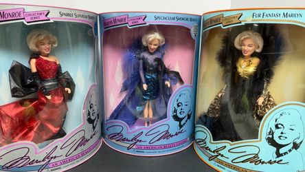Marilyn Monroe Collector's Series Dolls Set of 3