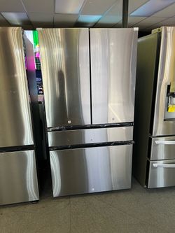 Samsung stainless steel Bespoke fridge