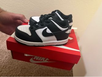Nike dunks Pandas toddler size 8c
