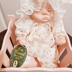 Vintage Doll with music 