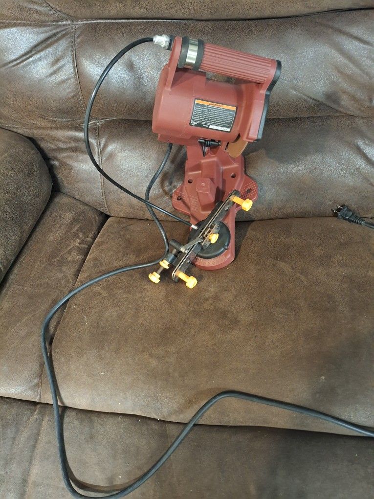 Electric Chain Saw Sharpener