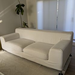Free Leather Couch w/ Cover