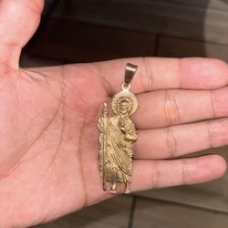 14K SAN JUDAS PENDANT 