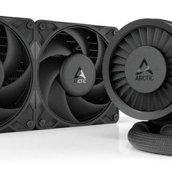 ARCTIC Liquid Freezer III Pro 240-240 mm AIO CPU Cooler, Water Cooling, 38 mm Radiator, PWM Pump, VRM Fan, AMD AM5/AM4, Intel LGA1851/1700 Contact Fra