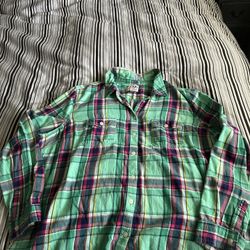 Old Navy plaid shirt size XXL