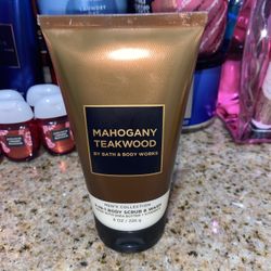 Mahogany Teakwood Men’s Body Scrub 