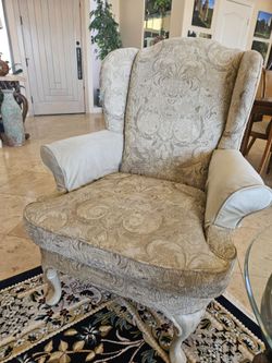 Ashley Wingback Chairs - 2, fair condition