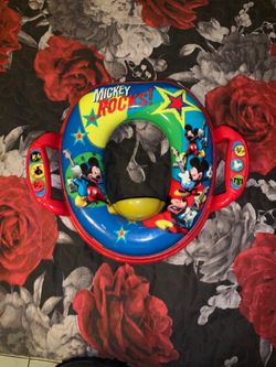 Mickey Mouse Disney potty train seat also A paw patrol one