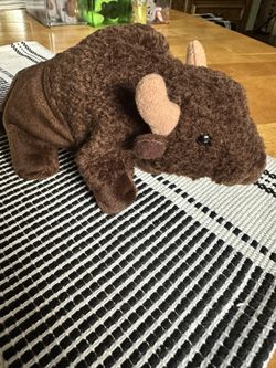 Ty Beanie Babies Roam The Bison