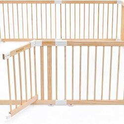 HARPPA Grovi Wooden Playpen, Play Yard, Playpen for Babies and Toddlers