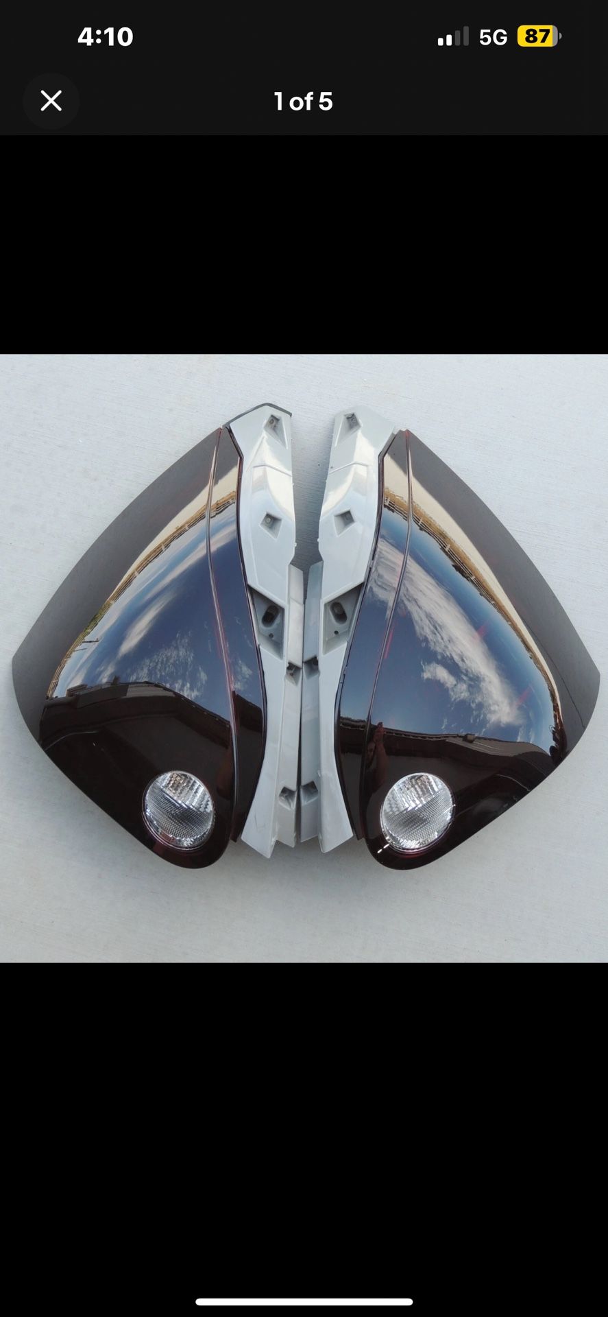 2004-2008 Nissan Maxima Custom SMOKED tail light
