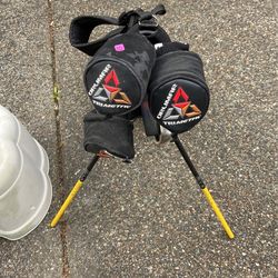 3 Sets Of Golf Clubs