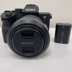 Sony Alpha A7 IV 33MP 4K 28-70mm Lens Full-Frame Mirrorless Camera - Black