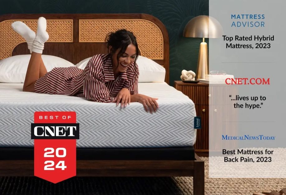 Leesa Legend 12” Hybrid Queen Mattress Medium Firm