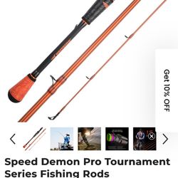 Kast King Frog 7”2 Fishing Rods 