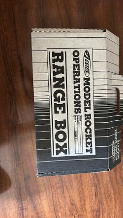 Model Rocket Operation