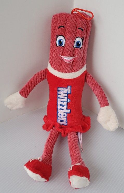 Twizzlers Hershey's Chocolate World Plush Red Licorice Doll Figure Candy Toy 12"