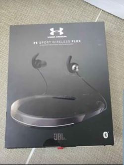 **NEW** Under Armour JBL Sport Flex Wireless In Ear Behind The Neck Headphones