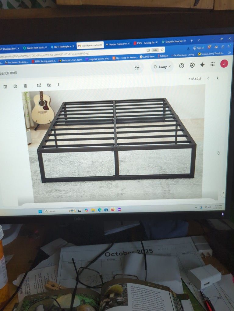Full Size Metal Bed Frame