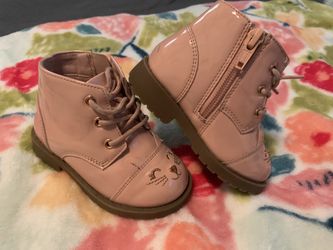 pink toddler boots