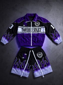 THR3DED SOLEZ KID track suit