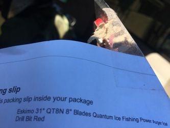 “Red Eskimo” Ice fishing drill