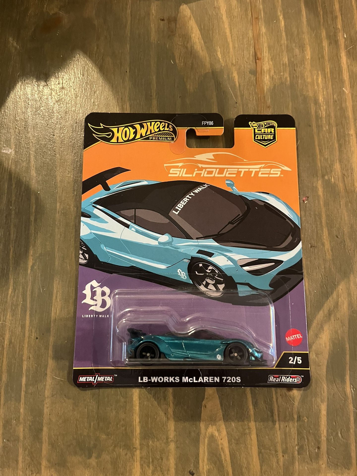 2025 Hot Wheels Premium Silhouettes Liberty Walker McLaren 720s