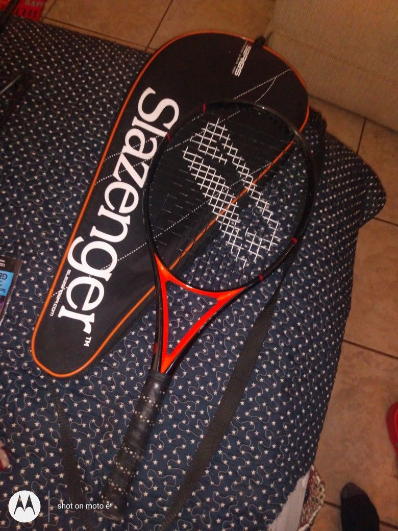 AERO Slazenger Tennis Racket And Matching Carrying Case