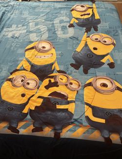 Minions Full/Queen Comforter