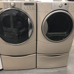 Front Loader Set Washer And Dryer Kenmore N  8