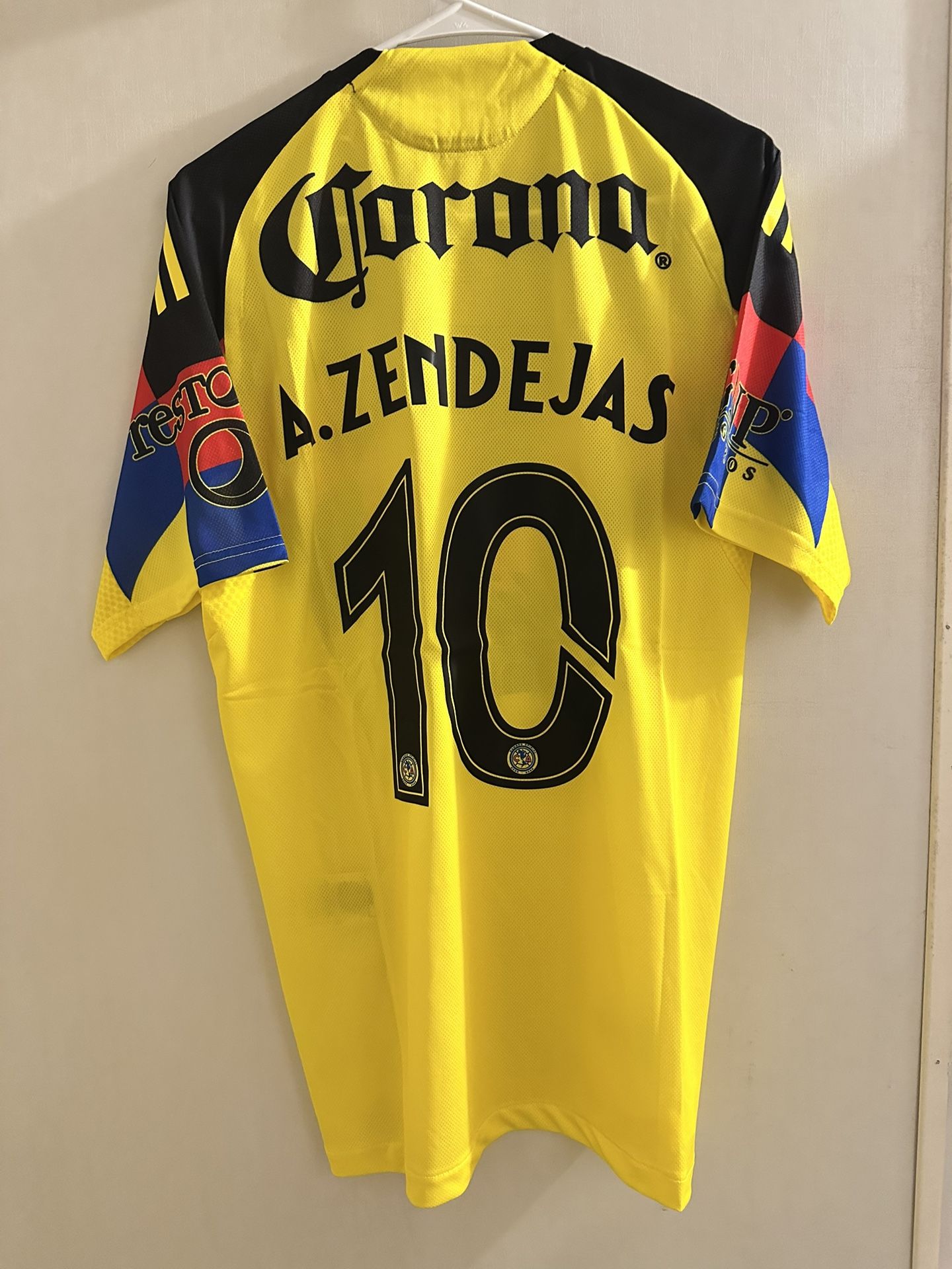 Adidas Club America 25/26 Home Jersey Player Edition Sz L XL Alejandro Zendejas