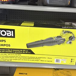 RYOBI GAS LEAF BLOWER 2-CYCLE 25cc