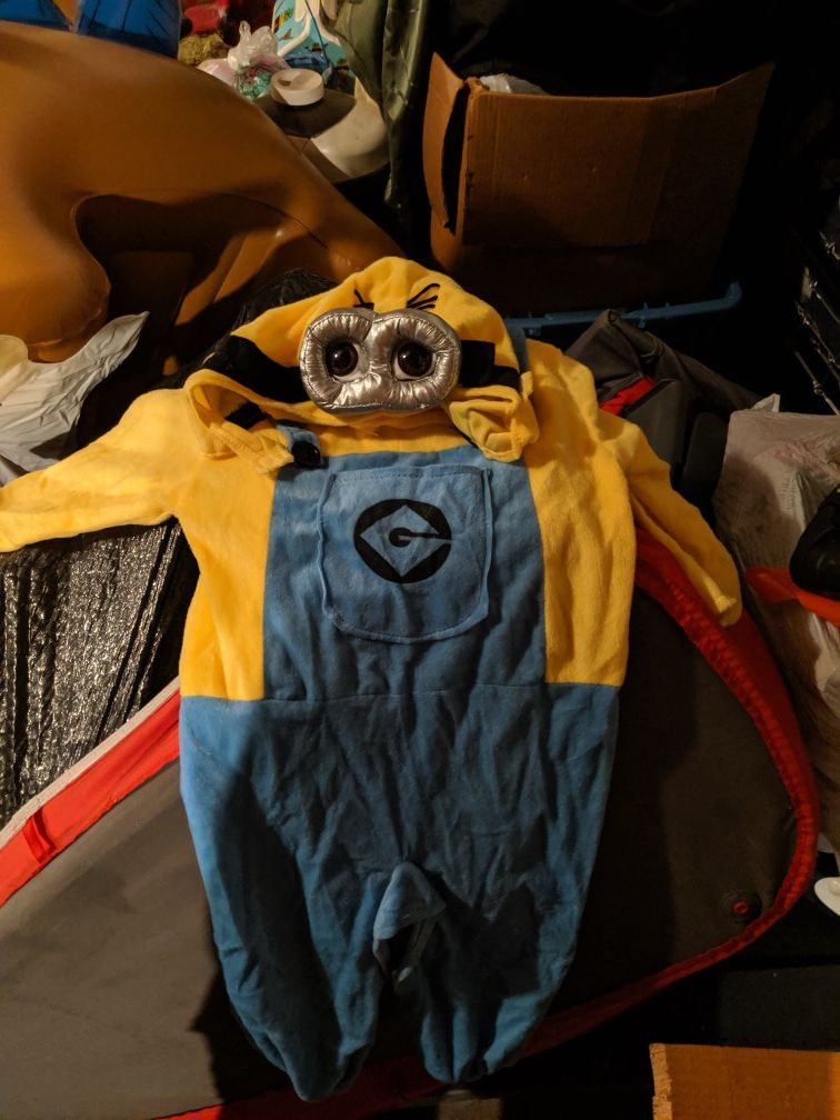 Minion costume size 2T