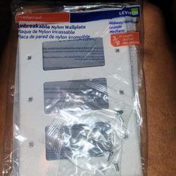 Leviton Preferred Unbreakable Nylon Wallplaye