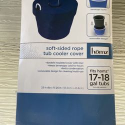 Soft Sided Rope Tub Cooler Cover