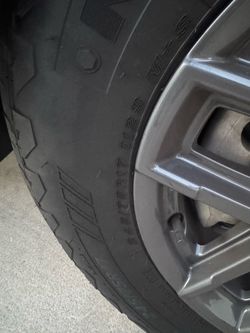 5 jeep wrangler JL wheels and tires almost new