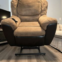 Electric Power Recliner w/ Remote & Power Cord – Fully Working