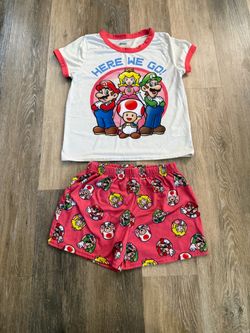 Large (10/12) - Super Mario Pajamas