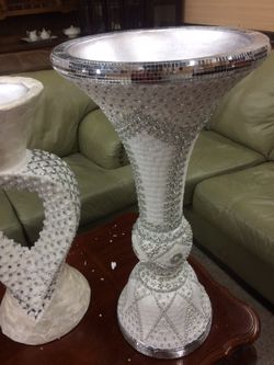 Decorated vases