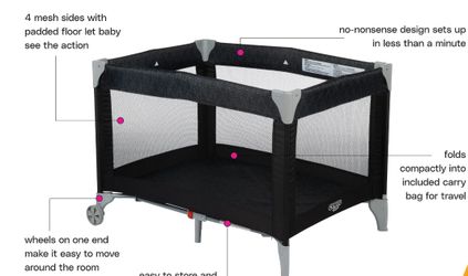 Baby girl Playard