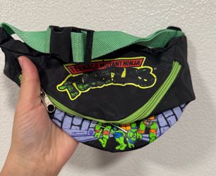 Vintage 1990 TMNT Teenage Mutant Ninja Turtles Mirage Studios Imaginations Fanny Pack Belt Bag