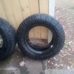 Wrangler Goodyear Tires 265/70 R17.