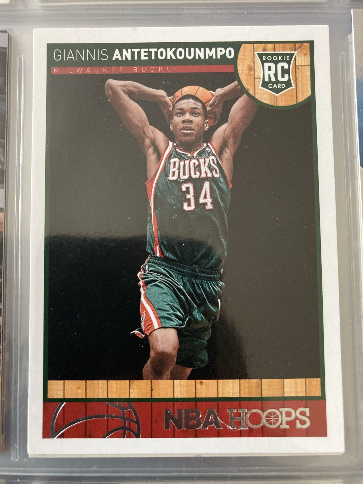 Giannis Antetokounmpo Rookie Card Panini