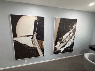Nautical framed canvas prints