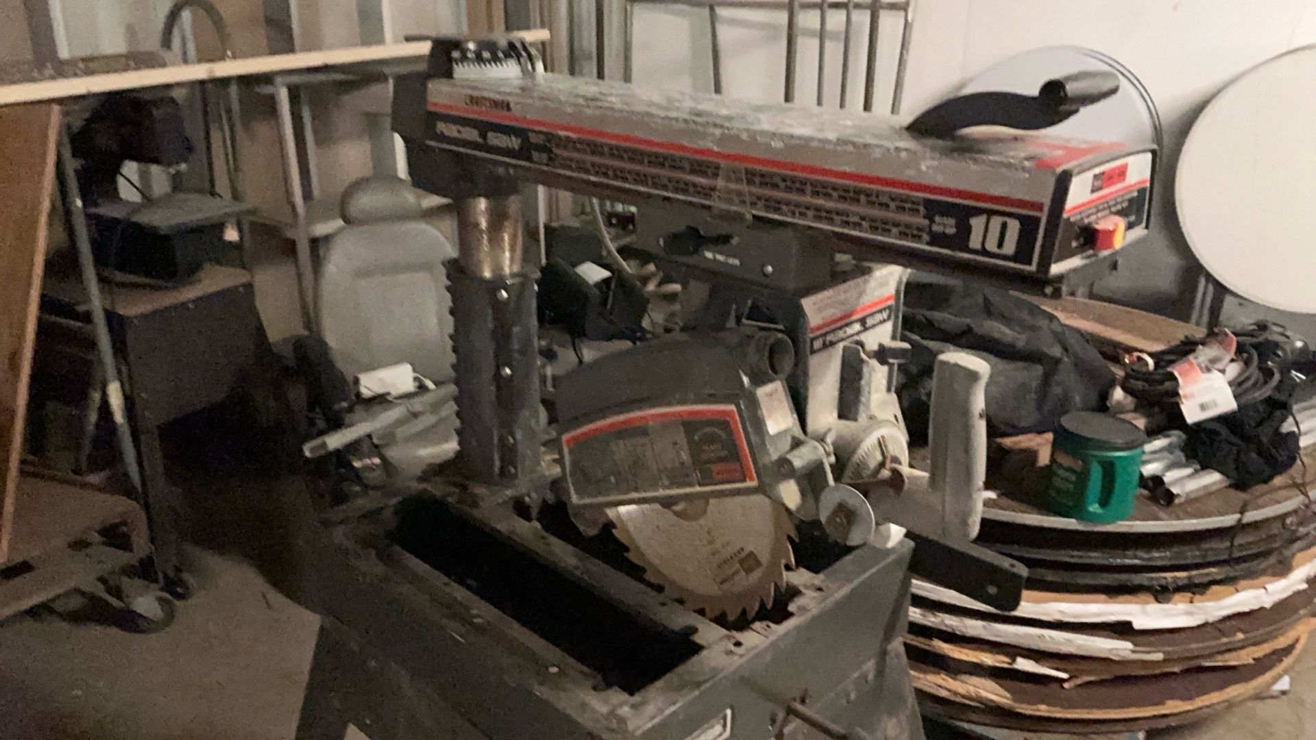Craftsman 10” Radial Arm Saw