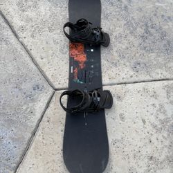 Burton Instigator Men’s 160CM Snowboard Includes Burton Bindings