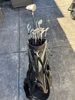 Golf Cubs Set With bag