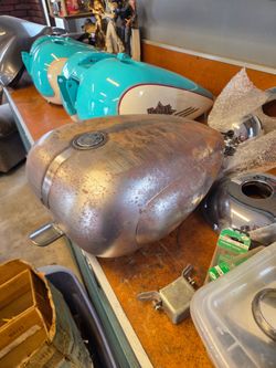 Chopper harley gas tank motorcycle parts