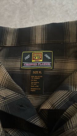 Fb county cropped flannel shirt