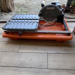Beautiful RIDGID Saw Wet Tile 7”